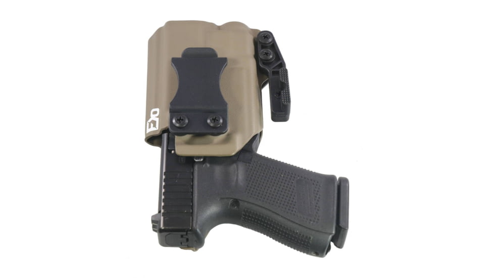 FDO Industries The Pyre Lightbearing IWB Kydex Holster for Glock 17/22/31 w/Streamlight TLR7 w/claw and Optic cut, Flat Dark Earth, 3199