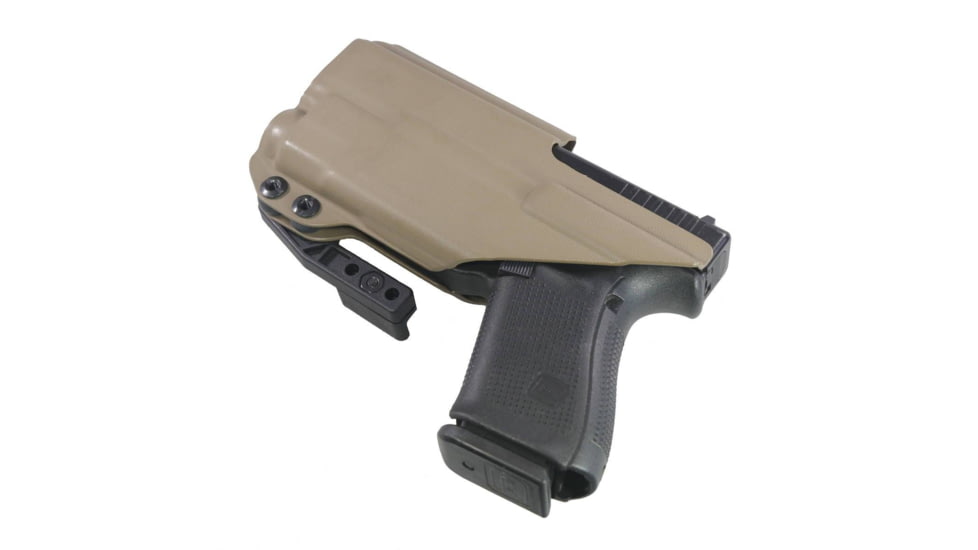 FDO Industries The Pyre Lightbearing IWB Kydex Holster for Glock 17/22/31 w/Streamlight TLR7 w/claw and Optic cut, Flat Dark Earth, 3199