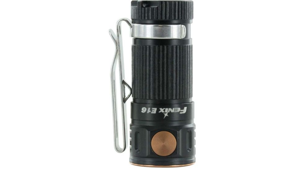 Fenix E16 1 x CR123A/ RCR123A/ 16340 CREE XP-L HI EDC Flashlight, 700 Lumens, Black, E16