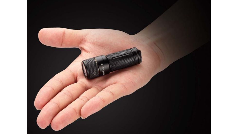 Fenix E15 Flashlight, 450 Lumens, Black E15G2BK