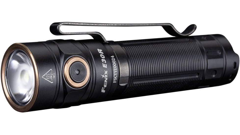 Fenix FX-E30R E30R 1600/800/350/150/30 Lumens LED Aluminum Black Rech