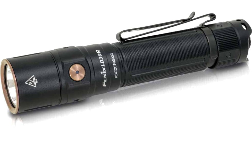 Fenix LD30R Rechargeable 1700 Lumens LED Flashlight, Black, FX-LD30R