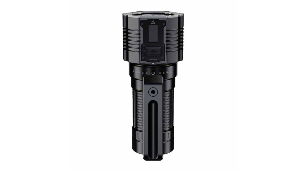 Fenix LR60R, Flashlight, White LED, 21,000 Lumens, Anodized Finish, Black, Includes 1-Rechargeable ARB-L56-4000 Battery and USB Type-C Charging Cable