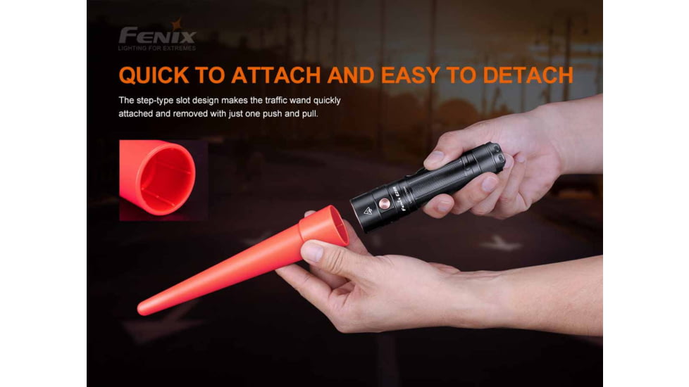Fenix AOT-S+ Traffic Wand, Red, AOT-S plus
