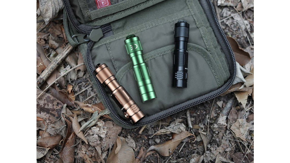 Fenix Lighting E05R Lithium Ion 400 Lumens Luminus SST20 LED Flashlight, Black, E05RG2BK