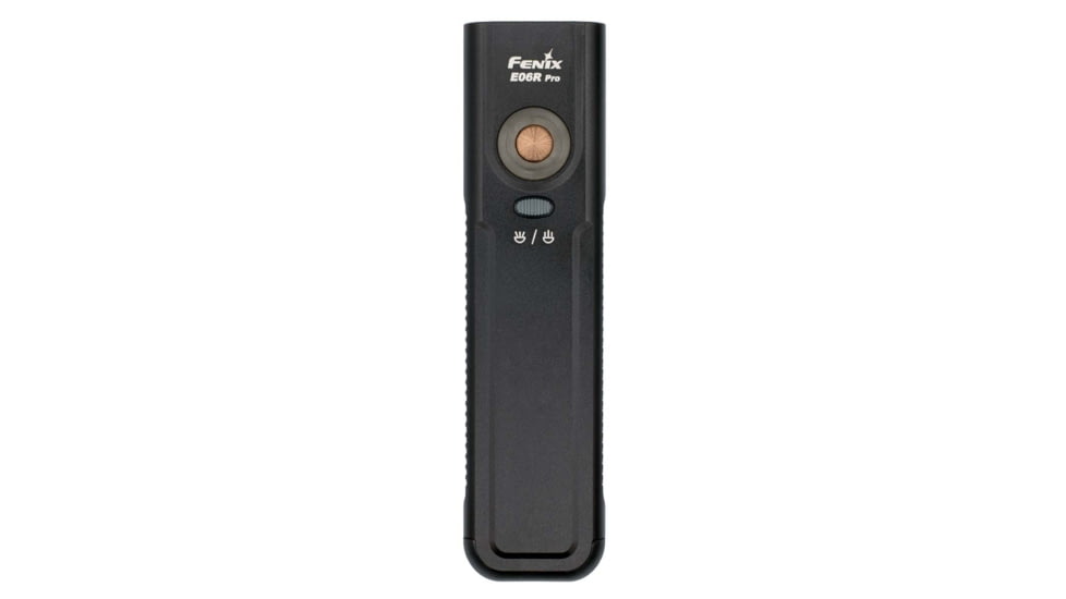 Fenix Lighting E06R PRO Lithium Ion 1600 Lumens Luminus SST20 LED, Luminus SFT25 LED Flashlight, Black, E06RPRBK