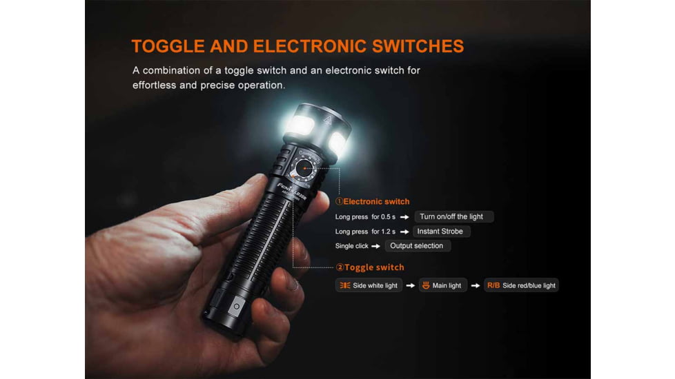 Fenix Lighting LD35R Lithium Ion 1800 Lumens Flashlight