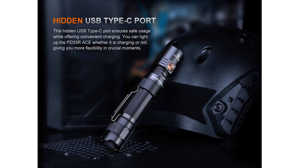 Fenix Lighting PD35R ACE Lithium Ion 2000 Lumens Flashlight