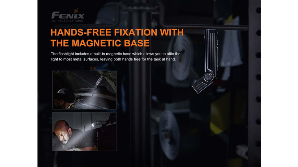 Fenix Lighting WT25R Lithium Ion 1000 Lumens CREE XP-L HI LED Flashlight, Black, WT25RXBK