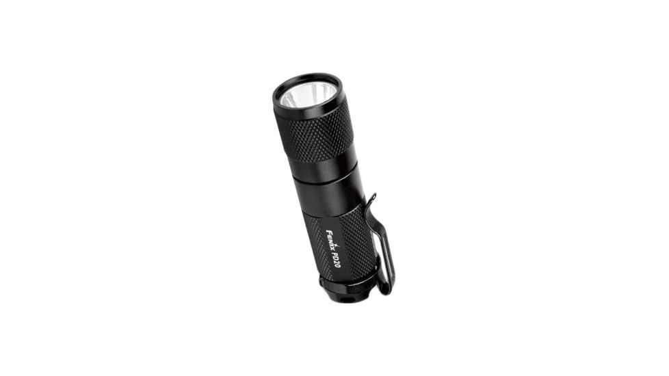 Fenix PD20 Premium LED Flashlight with 180 Lumen CREE XP-G R5 LED - Uses 1xCR123A, Black FENIX-PD20-R5