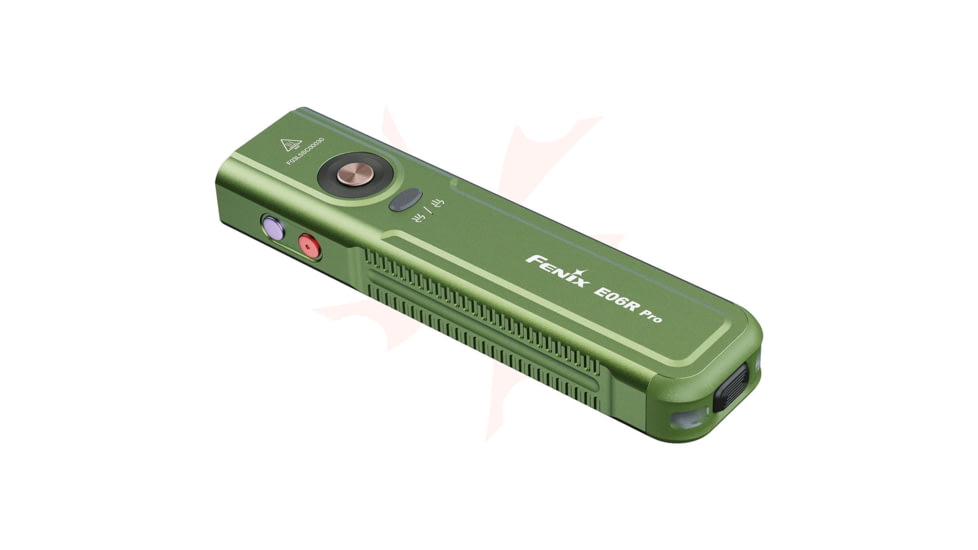 Fenix Lighting E06R PRO Lithium Ion 1600 Lumens Luminus SST20 LED, Luminus SFT25 LED Flashlight, Olive Drab Green, E06RPROG