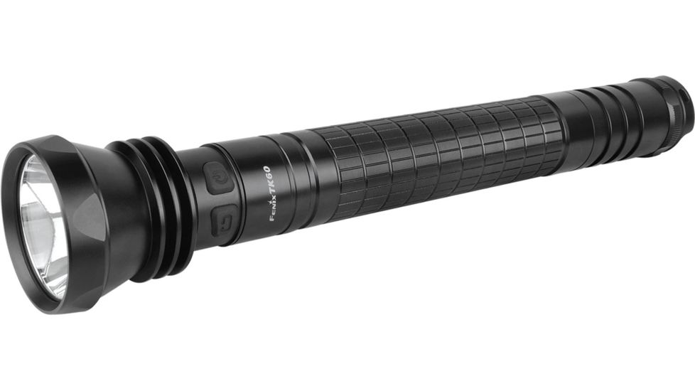 Fenix TK60 LED Flashlight w/ 800 Lumen CREE XM-L LED, Uses 4xD NiMH Batteries, Black FENIX-TK60