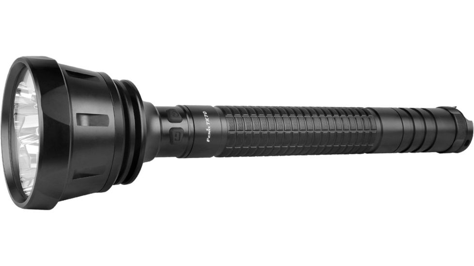 Fenix TK70 Tri-LED Flashlight w/ 2200 Lumen CREE XM-L LEDs, Uses 4xD Ni-MH Batteries, Blk FENIX-TK70