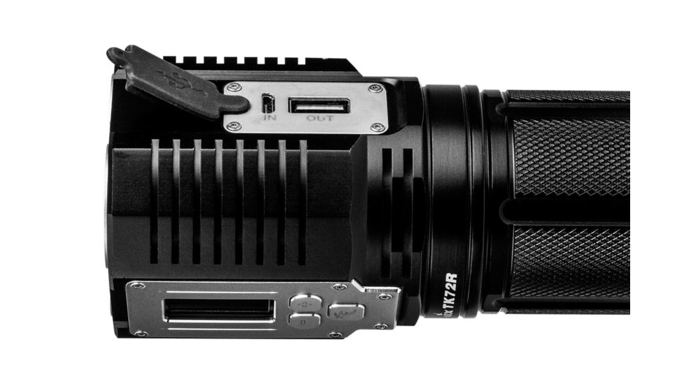 Fenix TK72R Rechargeable Flashlight, 9000 Lumens, Black TK72ROBK