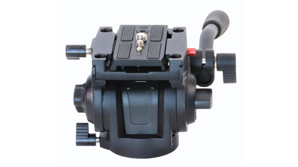Field Optics Research Fluid Video Head, Dual Control, Manfrotto 50mm Plate, FVH-450