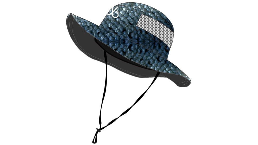Filthy Anglers Boonie Hat, Blue Scales, One Size, BHT-SCALEBLU
