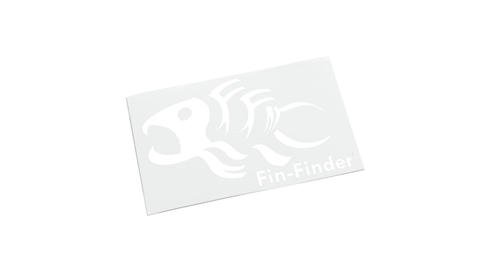 Fin-Finder Decal, White 81056