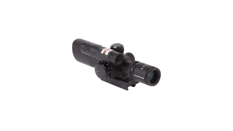 Firefield 2.5-10x40 Rifle Scope w/ Green Laser FF13014