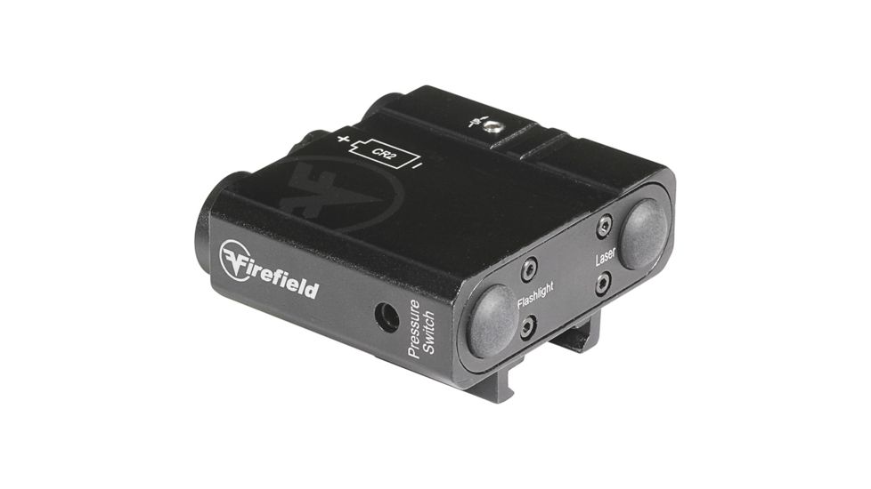 Firefield Charge AR Red Laser/180 Lumen Flashlight Combo, Black FF25008