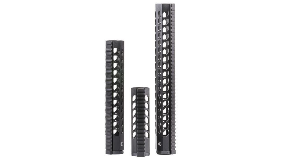 Firefield Edge 7in Keymod Rail, Black, FF34050