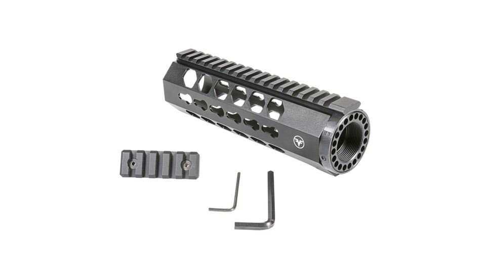 Firefield Edge 7in Keymod Rail, Black, FF34050