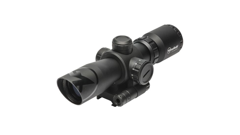 Firefield Barrage 1.5-5x32 Rifle Scope w/ Green Laser, FF13063