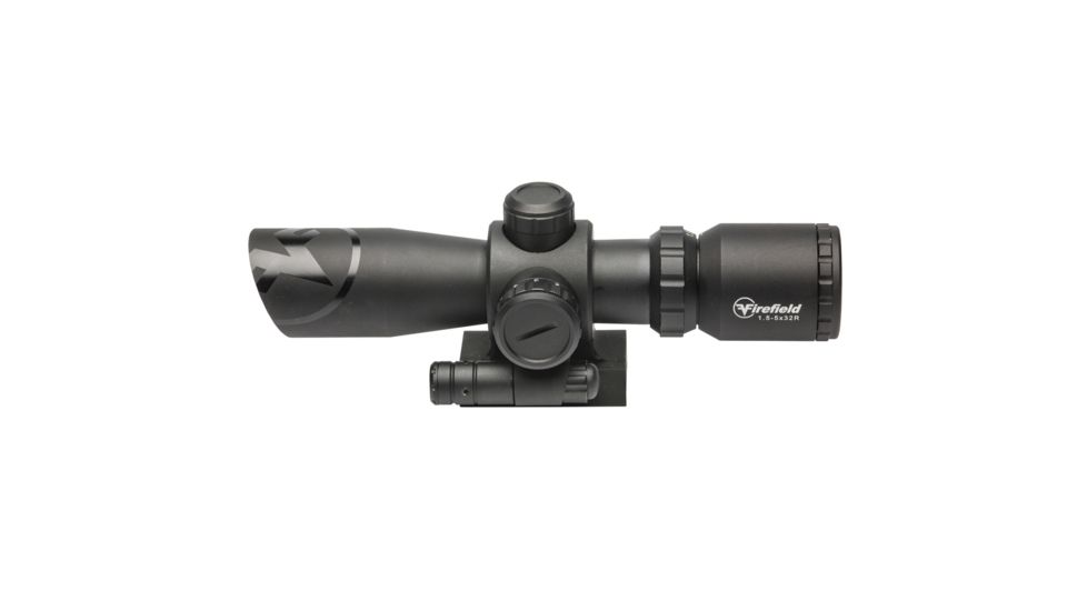 Firefield Barrage 1.5-5x32 Rifle Scope w/ Green Laser, FF13063