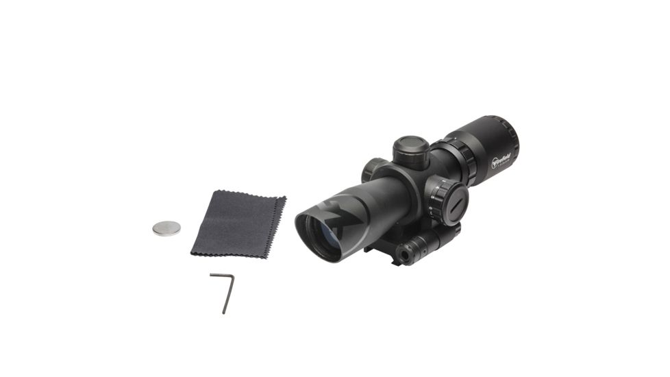 Firefield Barrage 1.5-5x32 Rifle Scope w/ Green Laser, FF13063