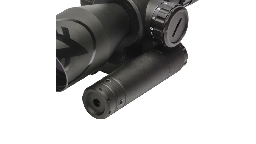 Firefield Barrage 2.5-10x40 Rifle Scope w/ Green Laser, FF13066