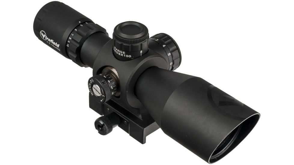 Firefield Barrage 2.5-10x40 Rifle Scope w/ Green Laser, FF13066