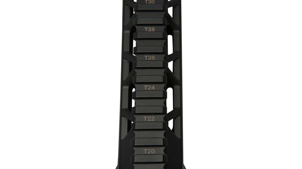 OpticsPlanet Exclusive Refurbished, Firefield Fringe 10in Carbon M-LOK Rail, Carbon fiber composite, Black, FF34070