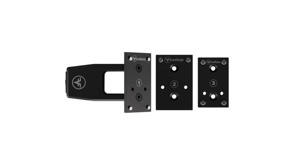 Firefield RA-45 Modular 45 Degree Offset Red Dot Sight Mount, Black, FF34012