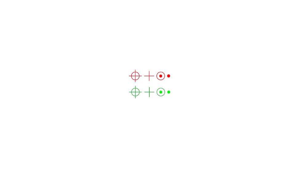 Firefield Red/Green Reflex Red Dot Sight, Black - FF13004