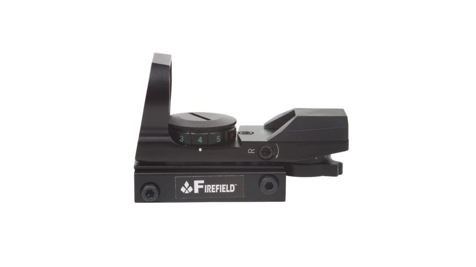 Firefield Red/Green Reflex Red Dot Sight, Black - FF13004