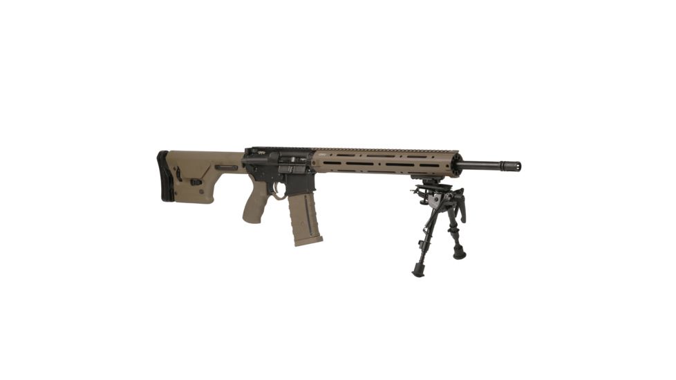 EDEMO Firefield Stronghold Bipod w/Lever, 6-9in, Black, FF34026, EDEMO3