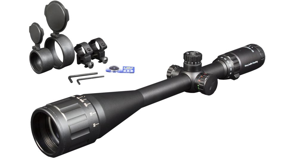 Demo,Firefield Tactical 10-40x50AO IR Rifle Scope FF13046