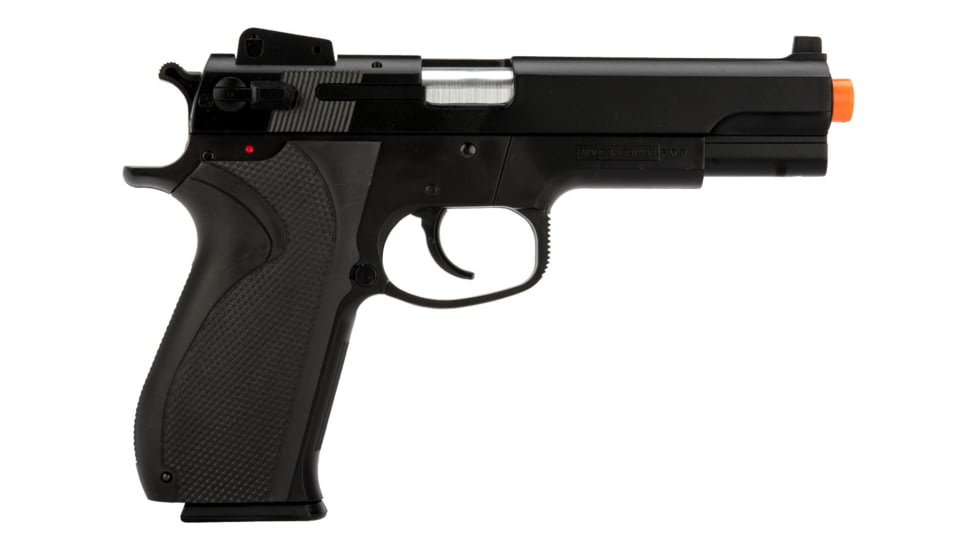 Firepower .45 Spring Powered Airsoft Pistol w/Metal Slide by Softair, Black, Small, 16105 / SAKACZ141FAQ