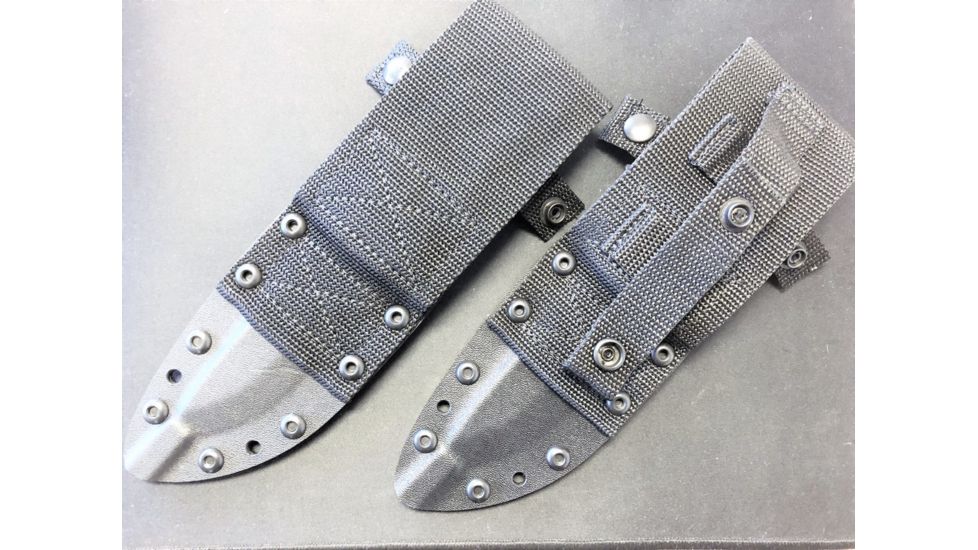 First Edge Tactical Fixed Blade Skinner Fine Edge, Elmax Bead Blast Blade, Coarse Black 6050-BBB