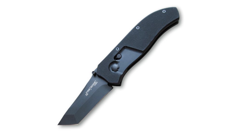 First Edge Tracklock Fine Edge Tanto Blade Folding Knfe 9005571