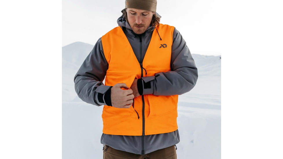 First Lite Charge Hunters Orange Vest - Mens