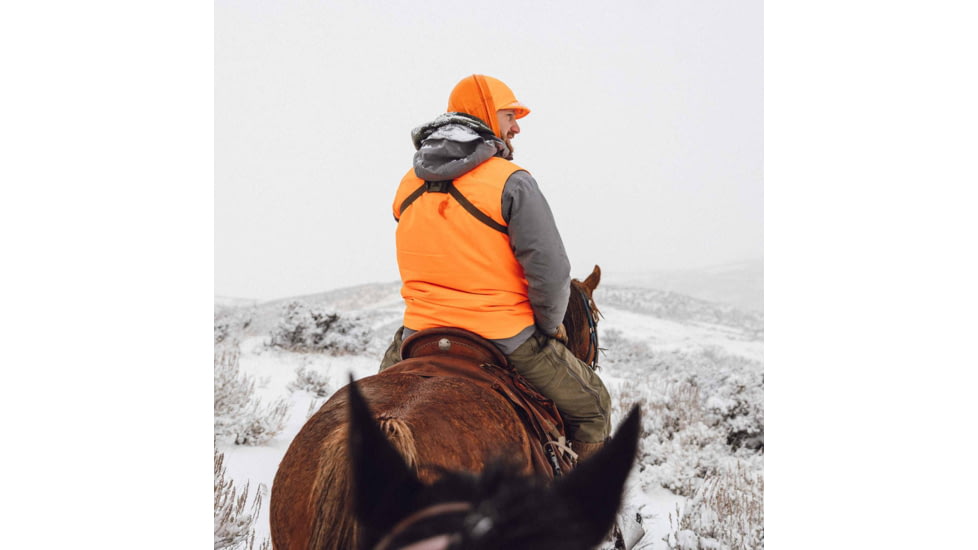 First Lite Charge Hunters Orange Vest - Mens