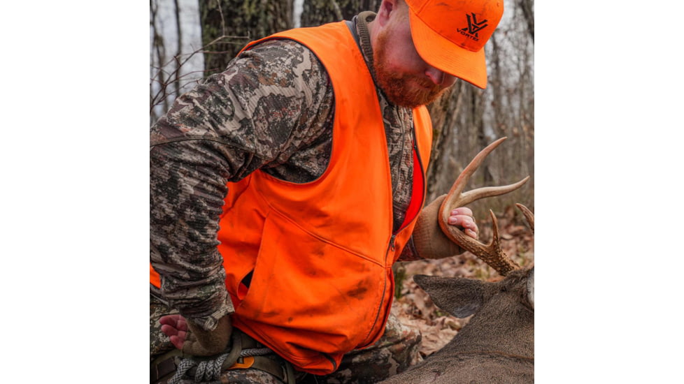 First Lite Charge Hunters Orange Vest - Mens