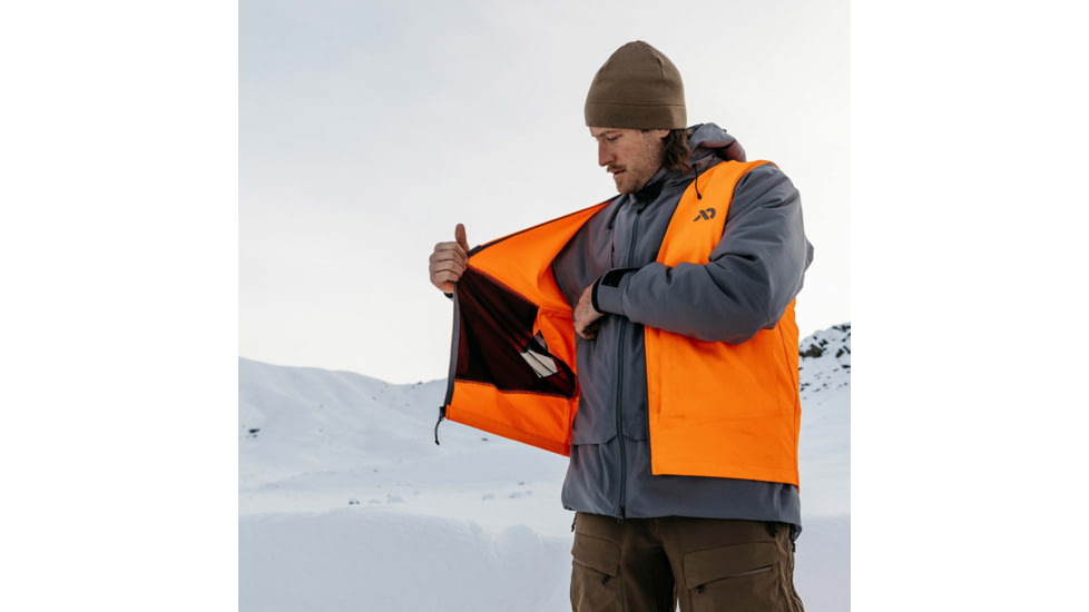 First Lite Charge Hunters Orange Vest - Mens