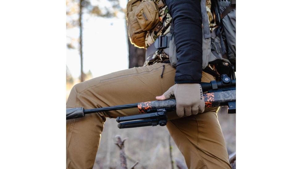 First Lite Rugged Wool Half Finger Gloves