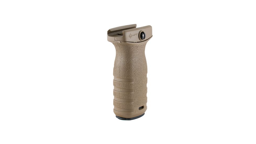 Mission First Tactical MFT React Short Vertical Grip - Scorched Dark Earth RSGSDE