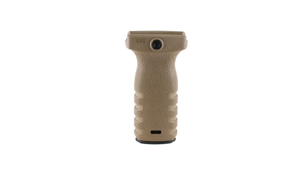 Mission First Tactical MFT React Short Vertical Grip - Scorched Dark Earth RSGSDE