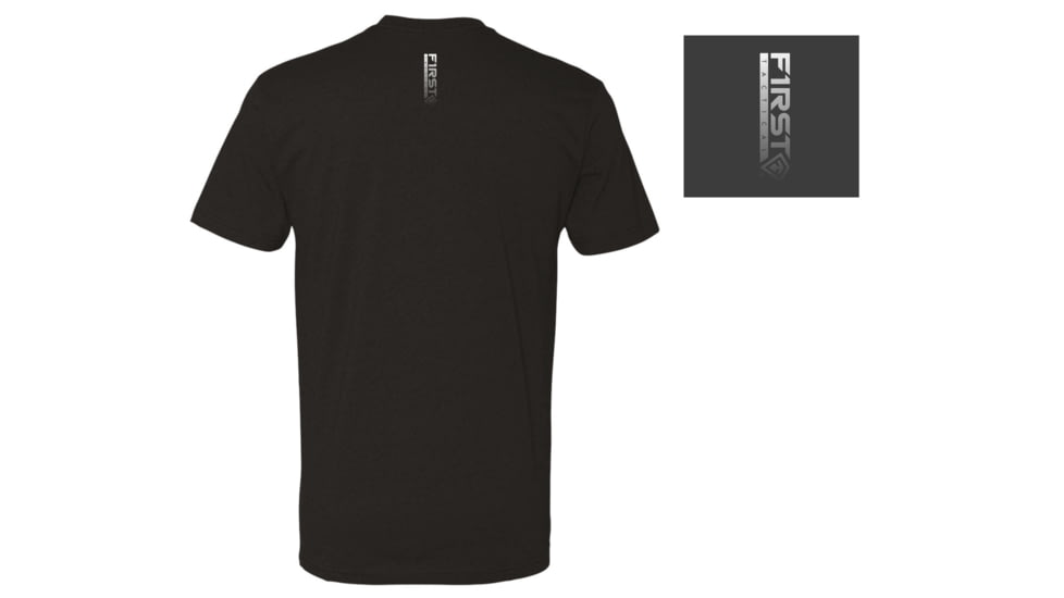 First Tactical Ammo Flag T-Shirt - Men's, 2XL, Charcoal, 112531-017-XXL