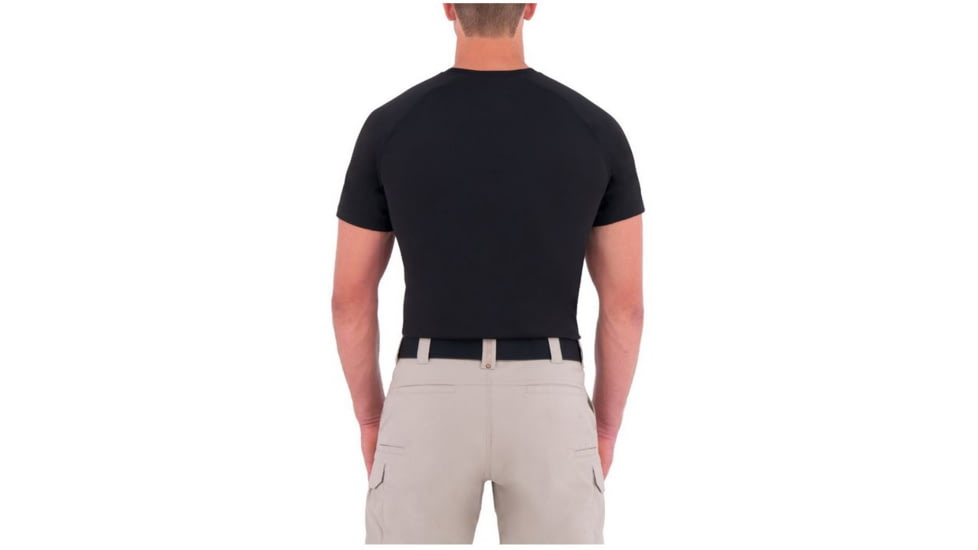 First Tactical Mens Performance S/S Tshrt, Black, Small 112503-019-S