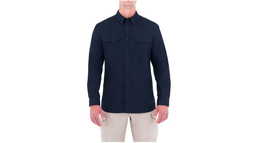 First Tactical Mens Specialist Tactcl Ls Sh, Midnight Navy, 4XL Regular 111003-729-4XL-R