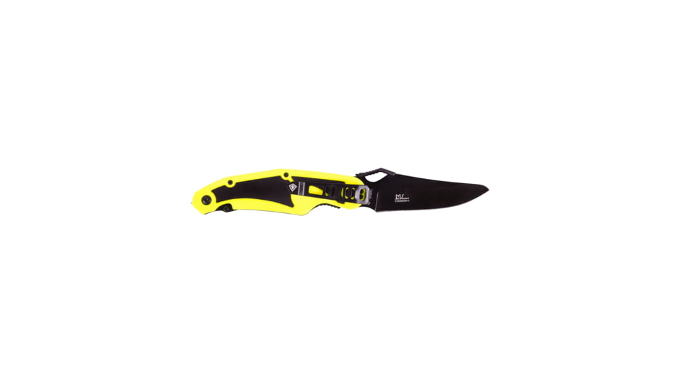 First Tactical Sidewinder Safety Folding Knife, 3.52 in, Steel, High Visible Yellow, One Size, 140014-204-1SZ